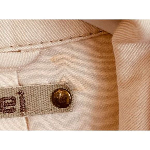 Hei Hei Anthropologie Crop Jacket Cream Three Quarter Sleeve Medium - Picture 4 of 7